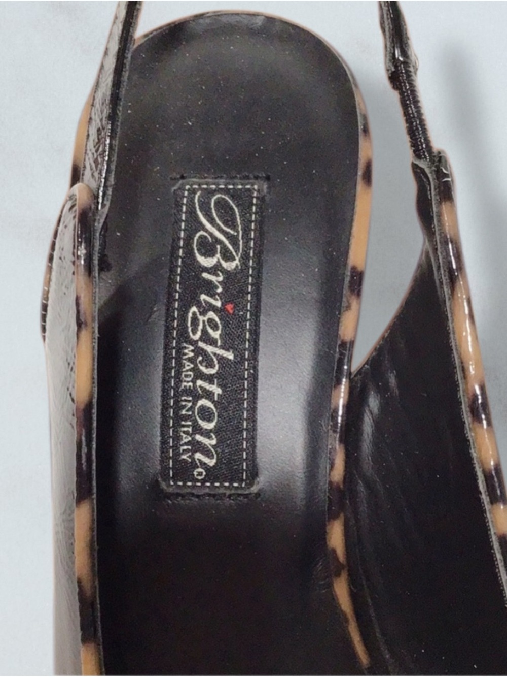 BRIGHTON Babs Slingback Heels,Size 7 NEW - Picture 8 of 9
